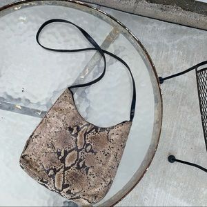 Vintage snakeskin bag